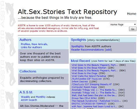 alternate sex stories text repository|Alt.Sex.Stories Text Repository.